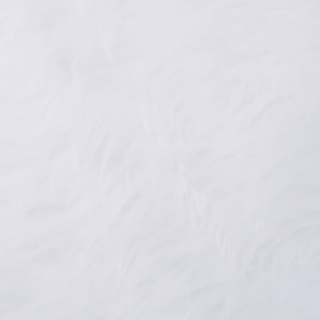 Christmas Tree Skirt White 150 cm Fur