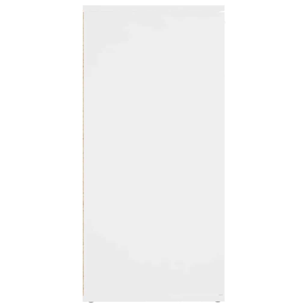 White Sideboard 160cm 4 Door 2 Drawer Storage | HomeAndLiving