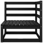 Premium Garden 3 Seater Sofa Black Relaxing Seating Garden Leisure