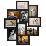 10-Photo Collage Frame 13x18cm Black MDF | HomeAndLiving