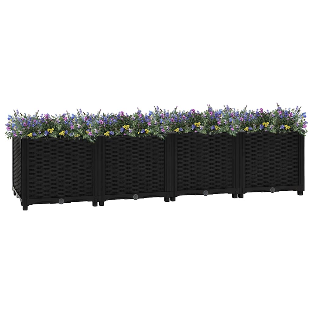 Raised Garden Bed 160cm Polypropylene Outdoor | HomeAndLiving