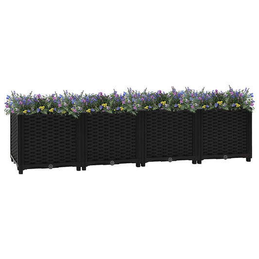 Raised Garden Bed 160cm Polypropylene Outdoor | HomeAndLiving