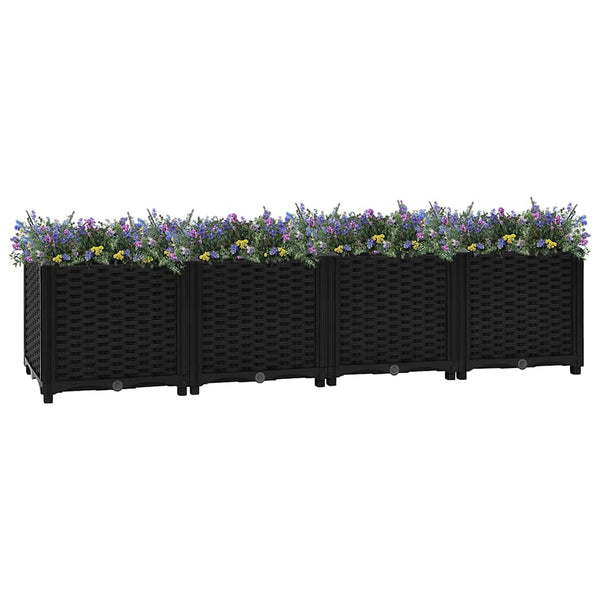  Raised Garden Bed 160cm Polypropylene Outdoor | HomeAndLiving