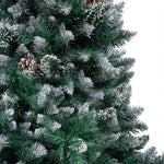 Artificial Christmas Tree with LED & Ball Set&Pine Cones 240 cm