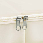 Fabric Storage Boxes 2pk Foldable Cream 43x34cm | HomeAndLiving