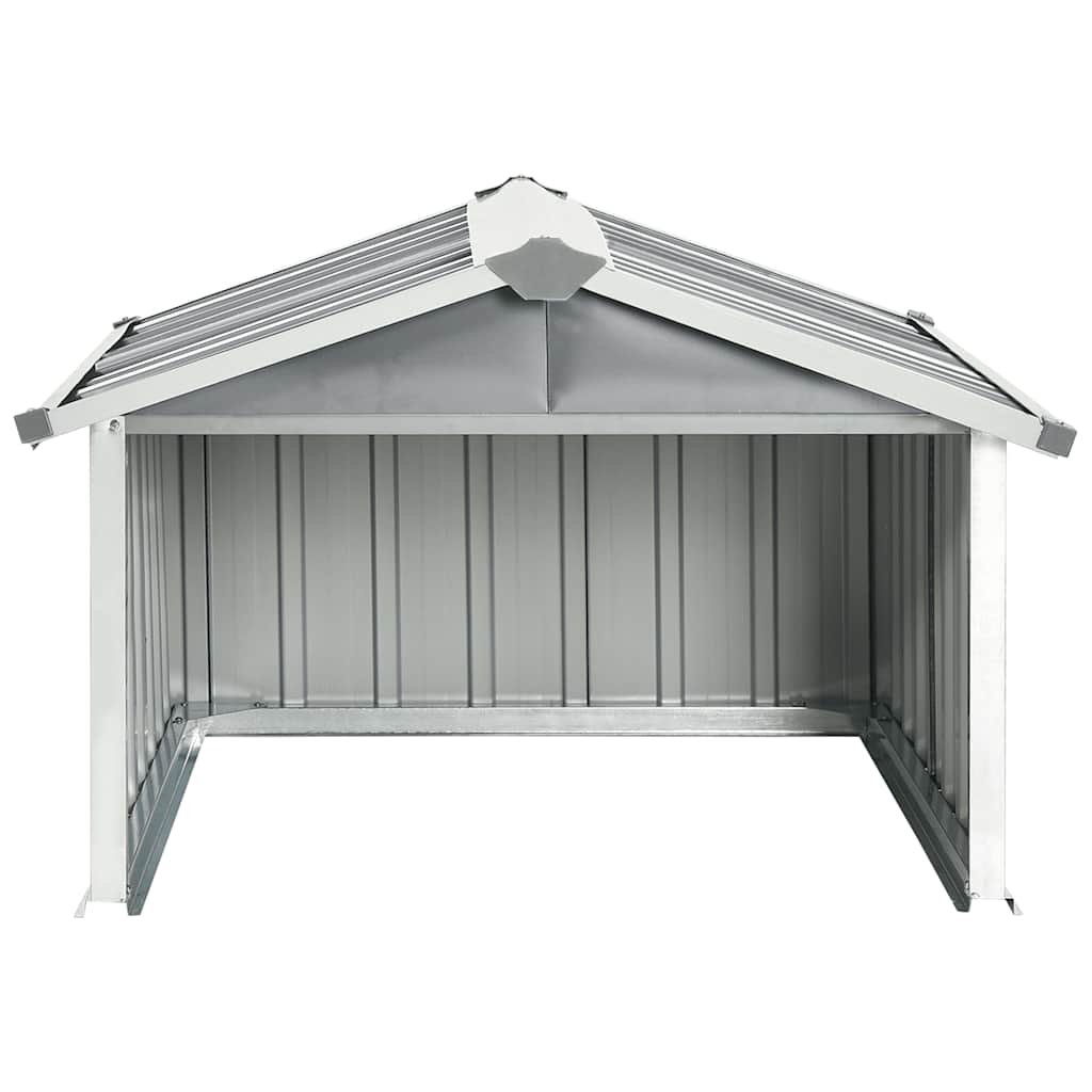 Robot Lawnmower Shed Galvanised Steel | HomeAndLiving