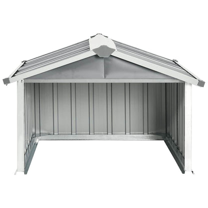 Robot Lawnmower Shed Galvanised Steel | HomeAndLiving