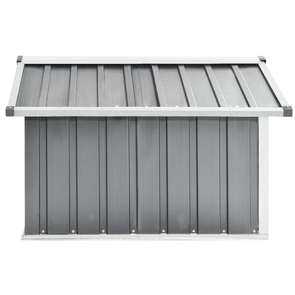 Robot Lawnmower Shed Galvanised Steel | HomeAndLiving