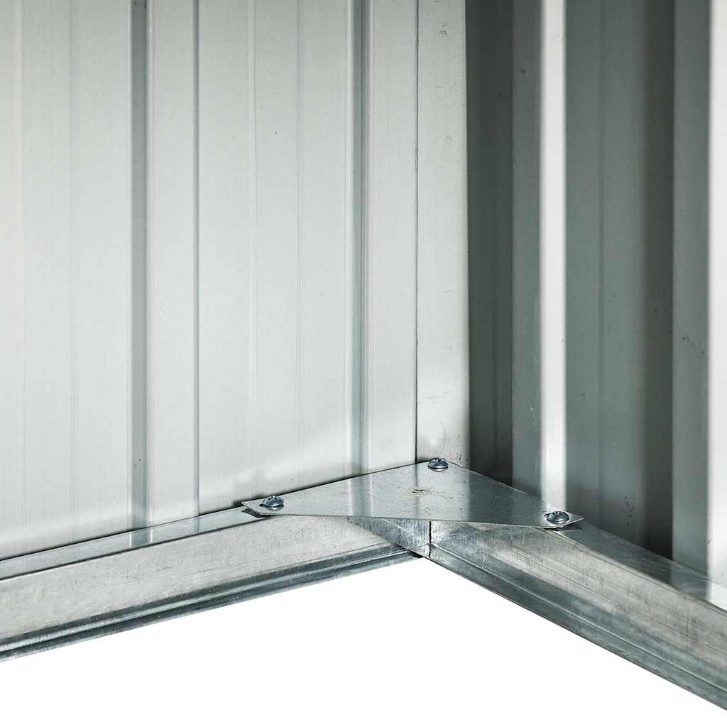 Robot Lawnmower Shed Galvanised Steel | HomeAndLiving