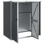Garden Tool Shed Anthracite Galvanised Steel | HomeAndLiving