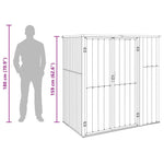 Garden Tool Shed Anthracite Galvanised Steel | HomeAndLiving