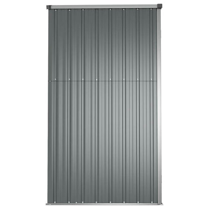 Garden Tool Shed Galvanised Steel 225x89cm | HomeAndLiving