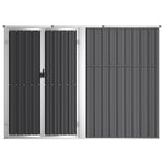Galvanised Steel Garden Tool Shed 225cm | HomeAndLiving