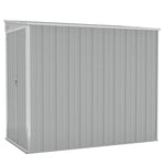 Wall-Mounted Garden Shed Galvanised Steel | HomeAndLiving