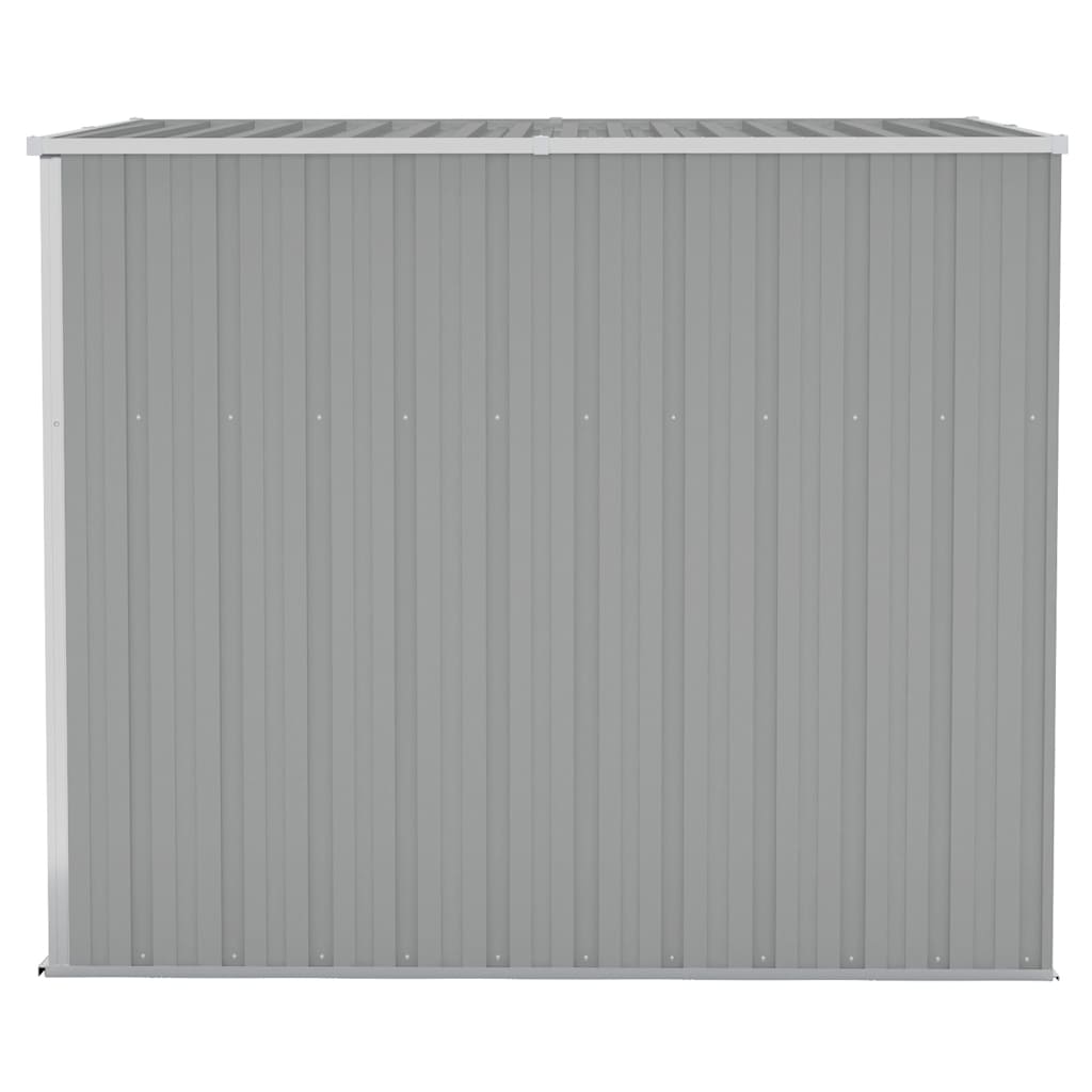 Wall-Mounted Garden Shed Galvanised Steel | HomeAndLiving