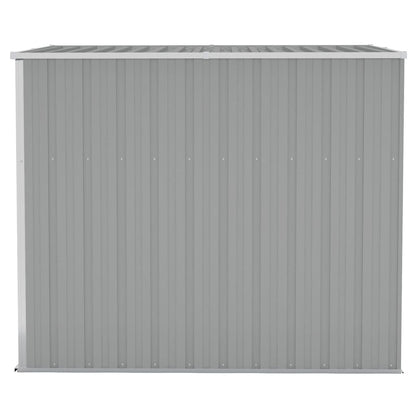Wall-Mounted Garden Shed Galvanised Steel | HomeAndLiving