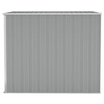 Wall-Mounted Garden Shed Galvanised Steel | HomeAndLiving