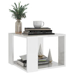 Coffee Table High Gloss White, Engineered Wood
