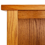 4-Tier Bookcase Solid Oak Wood