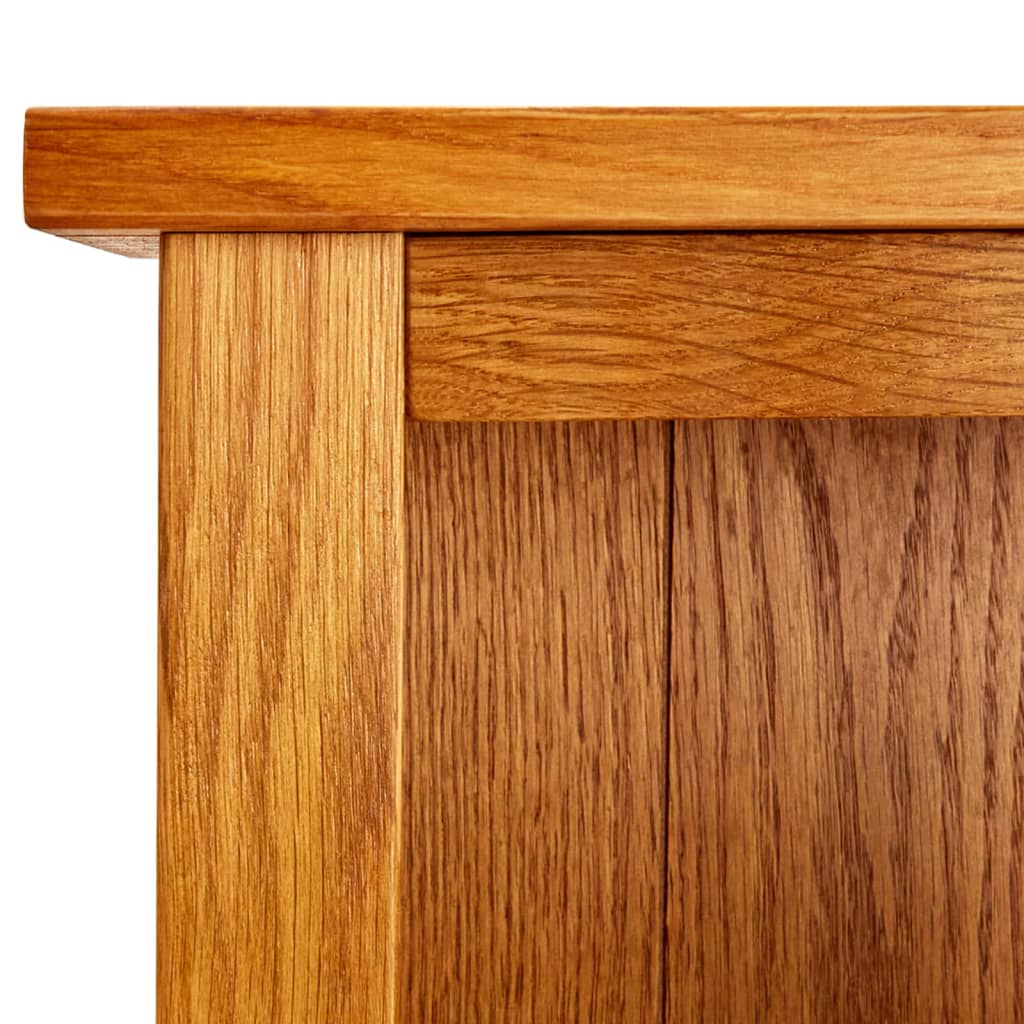 5-Tier Solid Oak Bookcase 70x22x140cm | HomeAndLiving