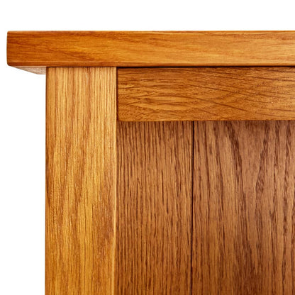 5-Tier Solid Oak Bookcase 70x22x140cm | HomeAndLiving