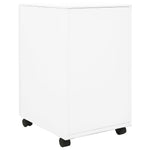 Steel Mobile File Cabinet 2 Drawer White | HomeAndLiving