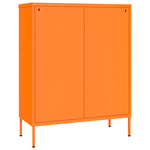 Drawer Cabinet Orange Steel