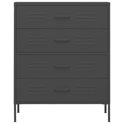Chest of Drawers Steel Storage Cabinet Ball Bearing Runners