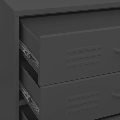 Chest of Drawers Steel Storage Cabinet Ball Bearing Runners