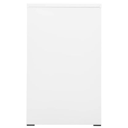 Steel Filing Cabinet 3 Drawer White 102.5cm | HomeAndLiving