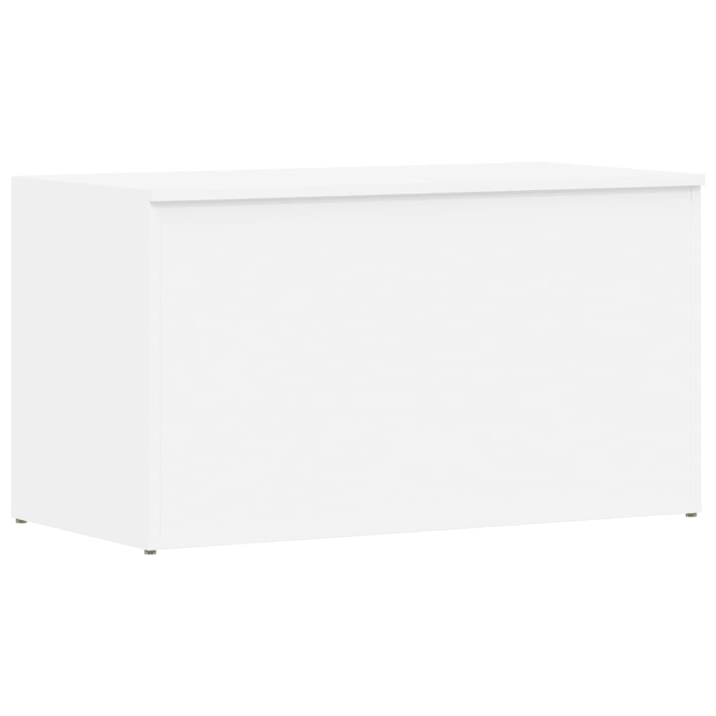 Storage Chest White Engineered Wood