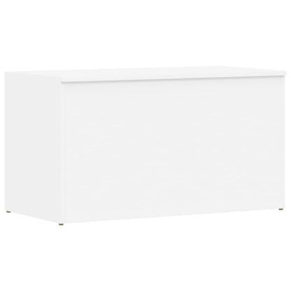 Storage Chest White Engineered Wood