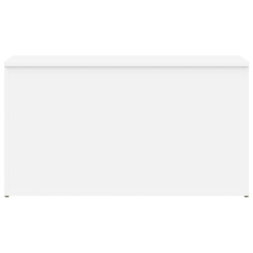 Storage Chest White Engineered Wood