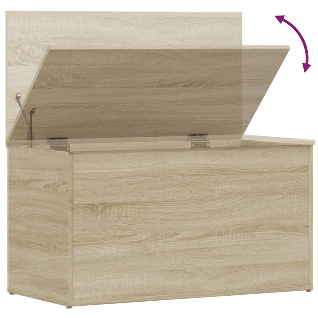 Storage Chest Sonoma Oak Engineered Wood | HomeAndLiving