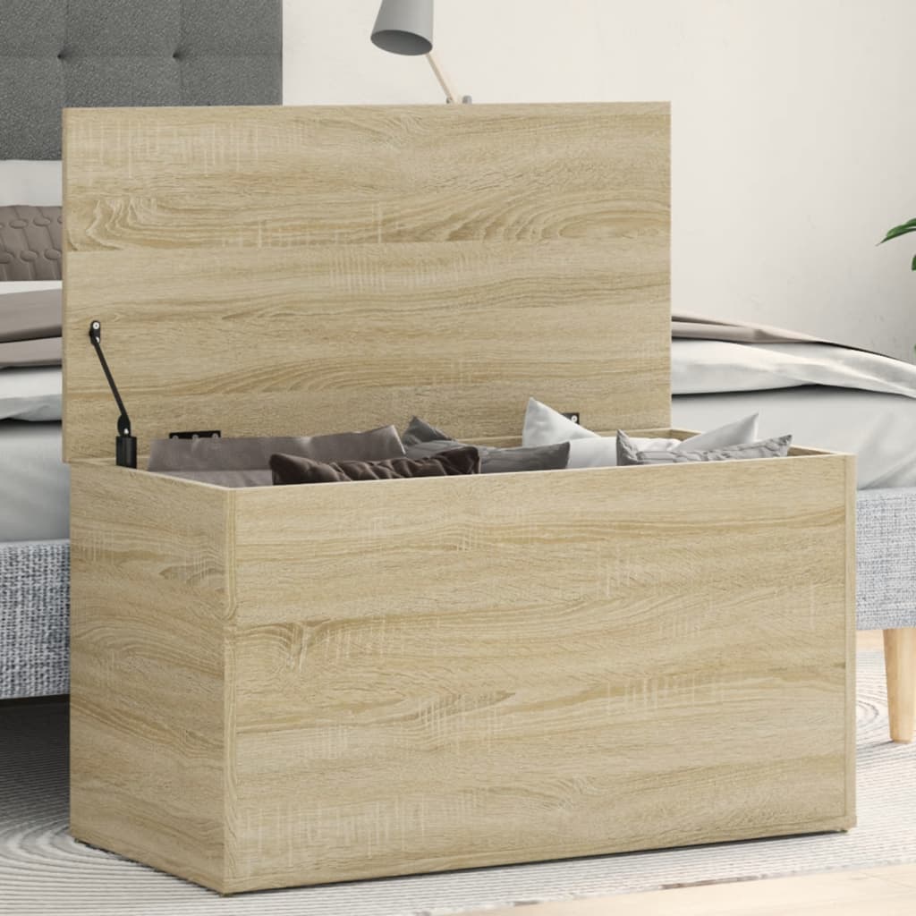 Storage Chest Sonoma Oak Engineered Wood | HomeAndLiving