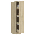 Apothecary Cabinet Sonoma Oak  Engineered Wood