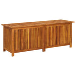 Garden Storage Box Solid Wood Acacia