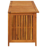 Garden Storage Box Solid Wood Acacia