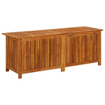 Garden Storage Box Solid Wood Acacia