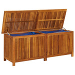 Garden Storage Box Solid Wood Acacia