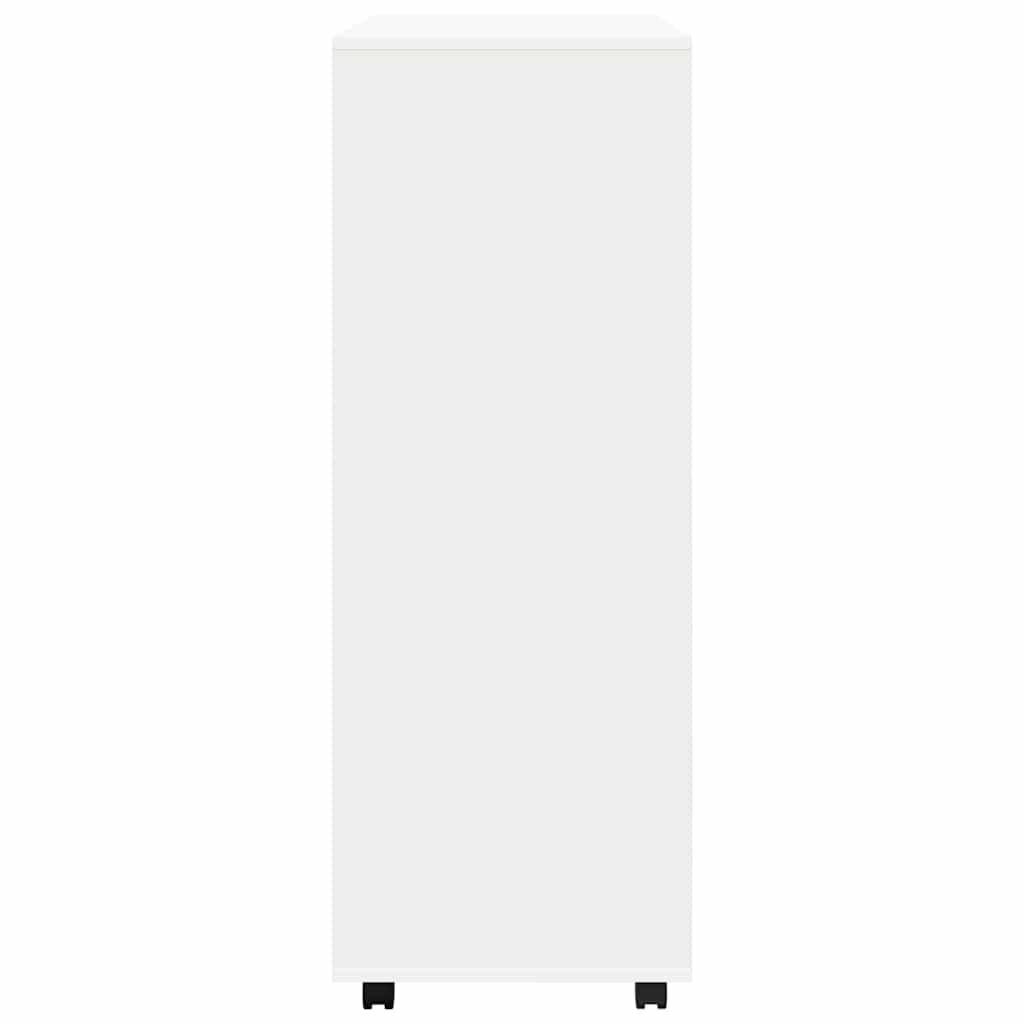 White Wardrobe 80cm Engineered Wood Shelves | HomeAndLiving