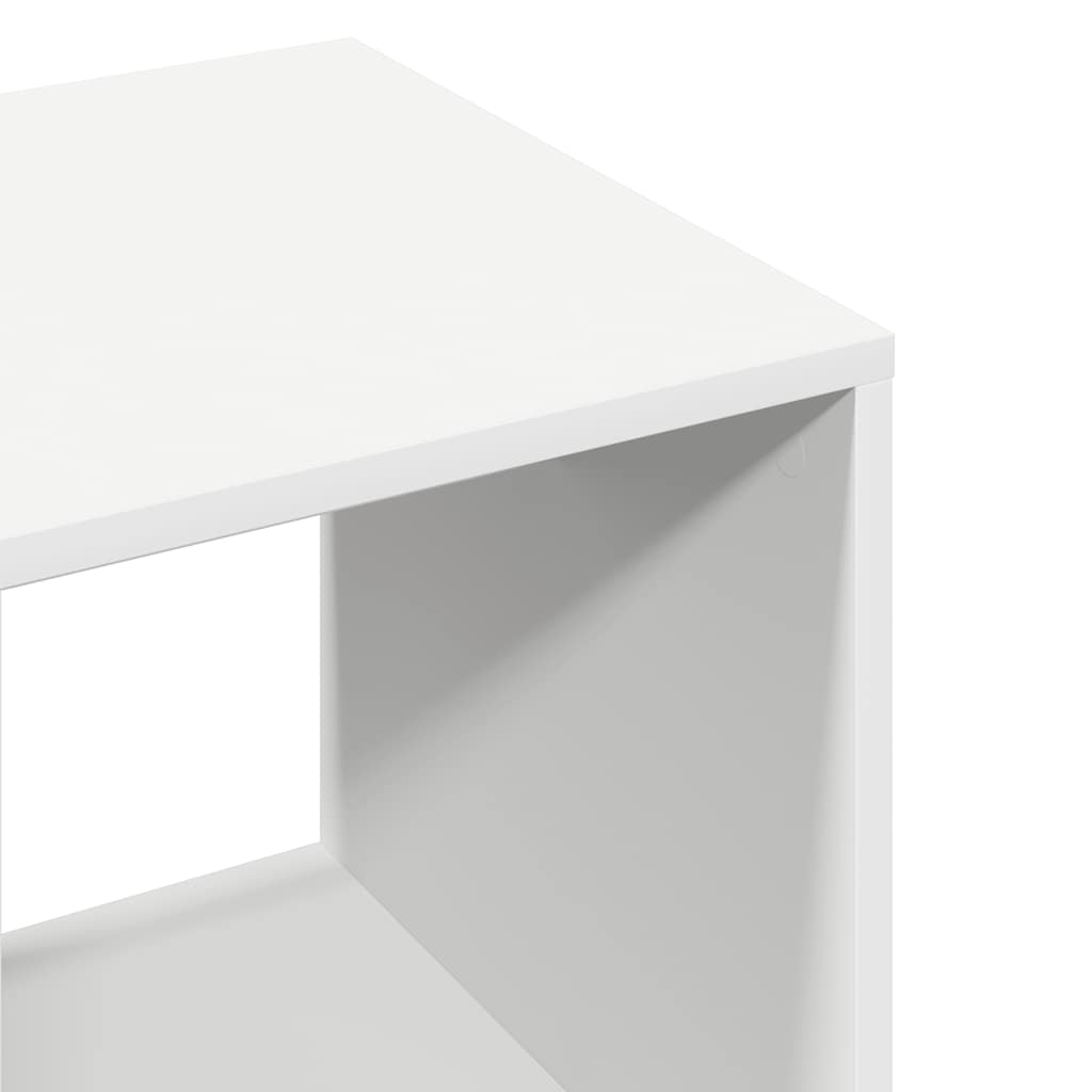 White Wardrobe 80cm Engineered Wood Shelves | HomeAndLiving