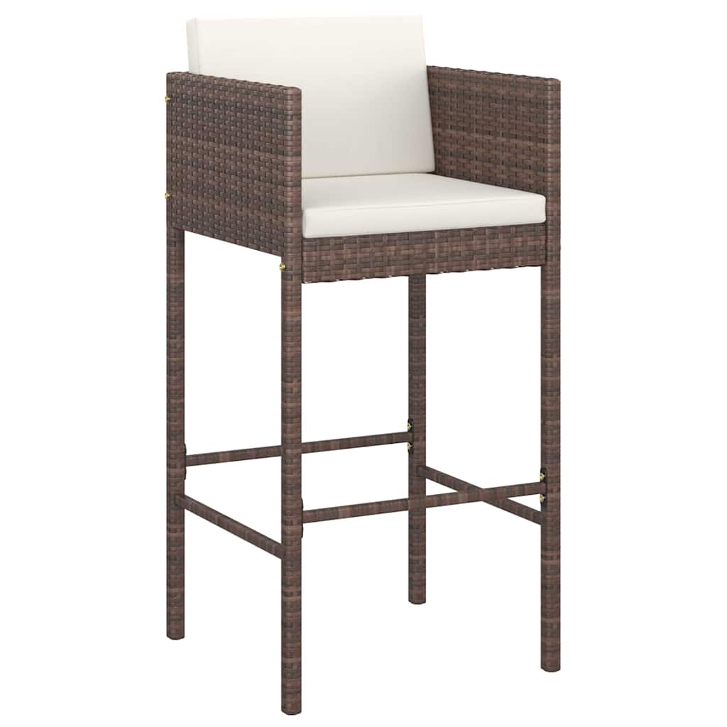 Contemporary Bar Stools 2 pcs with Home Decor Accent Garden Leisure 