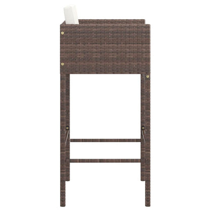 Contemporary Bar Stools 2 pcs with Home Decor Accent Garden Leisure 