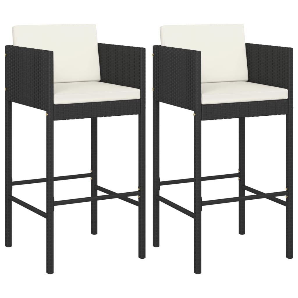Durable Bar Stools 2 pcs with Daily Living Essential Summer 