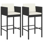 Durable Bar Stools 2 pcs with Daily Living Essential Summer