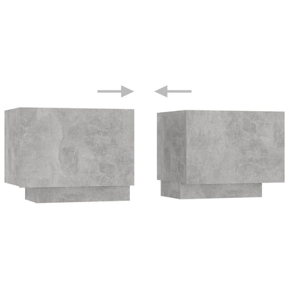 TV Cabinet RGB LED Lights 200cm Concrete Grey | HomeAndLiving