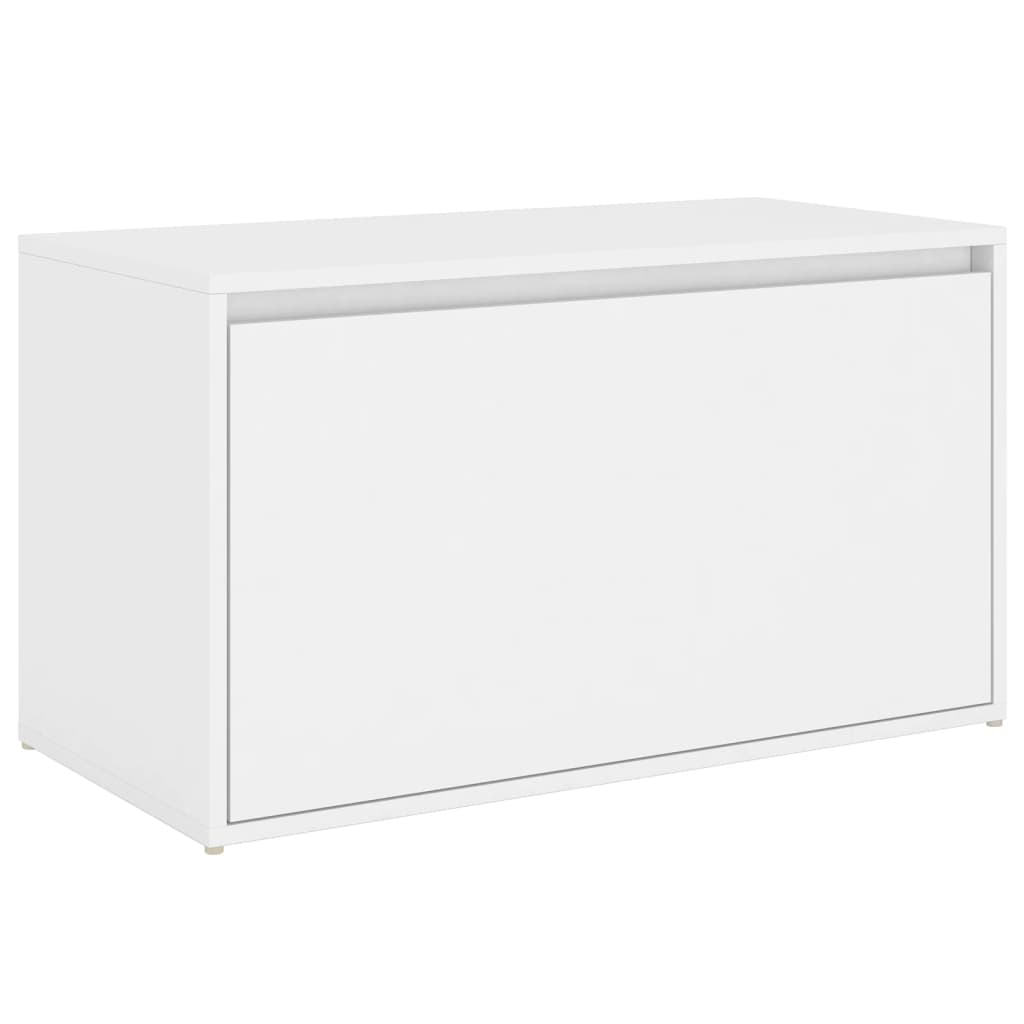 Hall Bench White Drawer Entryway Storage | HomeAndLiving