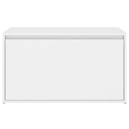 Hall Bench White Drawer Entryway Storage | HomeAndLiving
