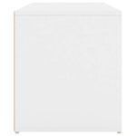 Hall Bench White Drawer Entryway Storage | HomeAndLiving